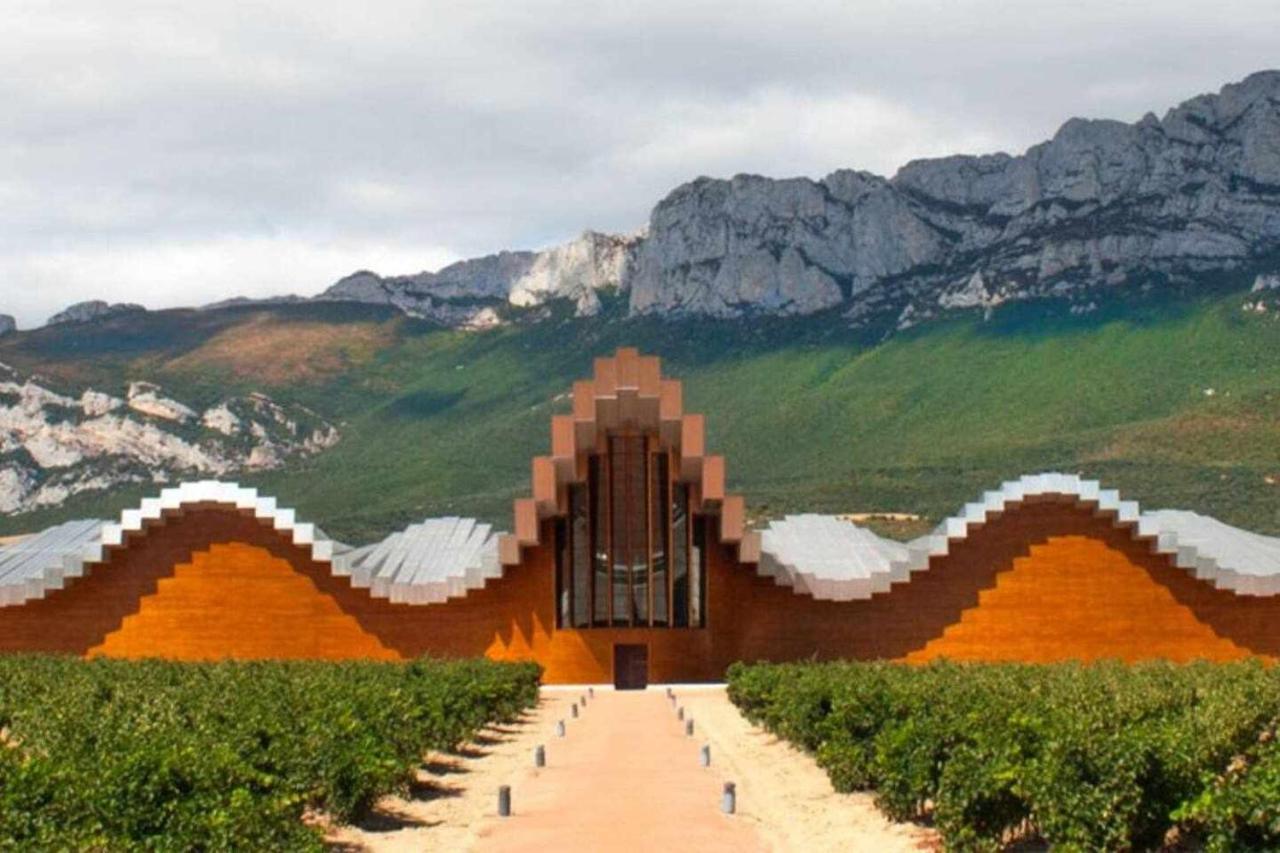 Sagastienea Villa Con Piscina Y Tenis En La Rioja Samaniego Extérieur photo
